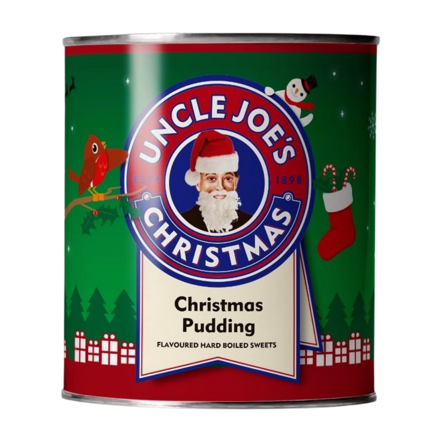 Uncle Joe's Christmas Pudding Flavoured Boiled Sweets (120g)