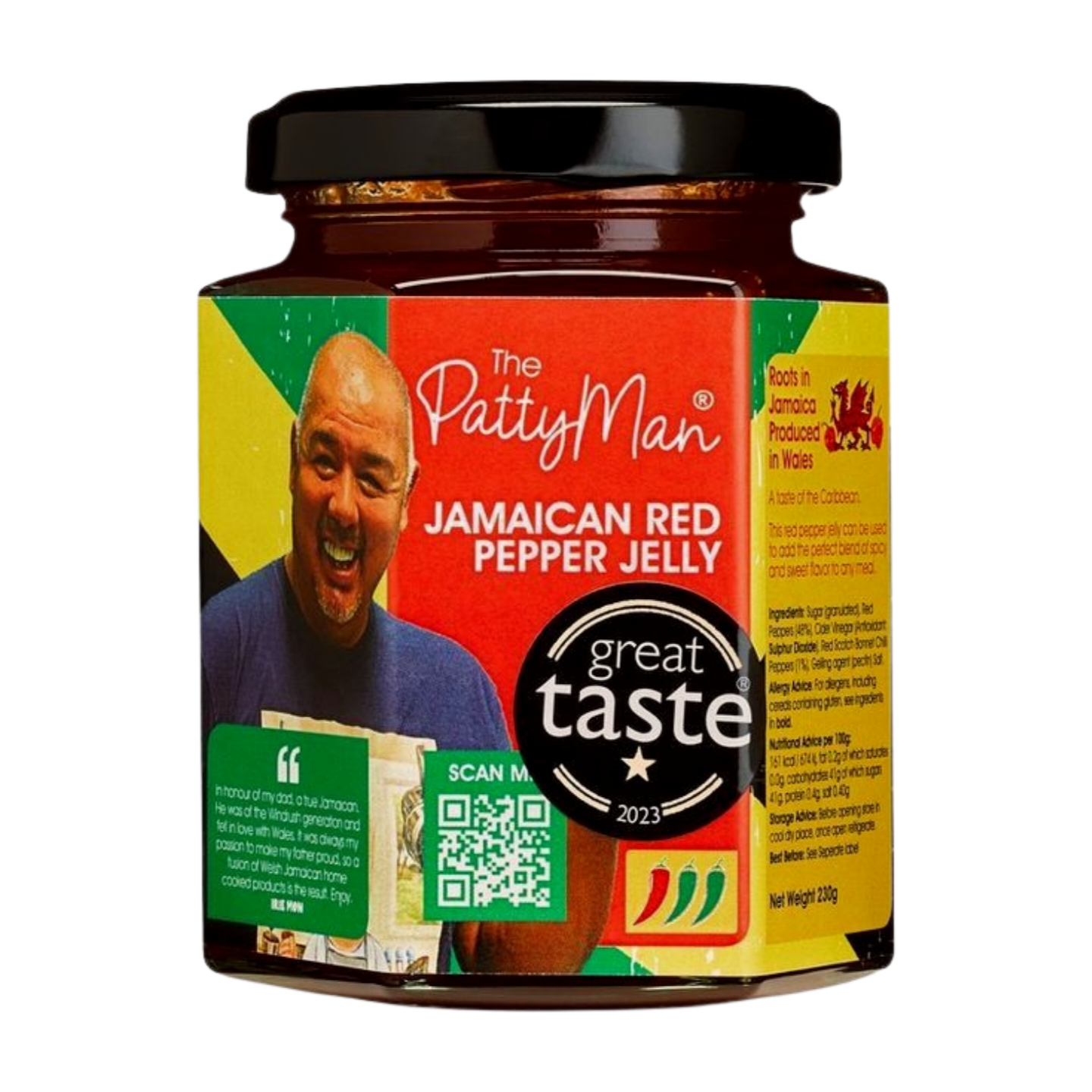 The Patty Man Jamaican Red Pepper Jelly (226g)