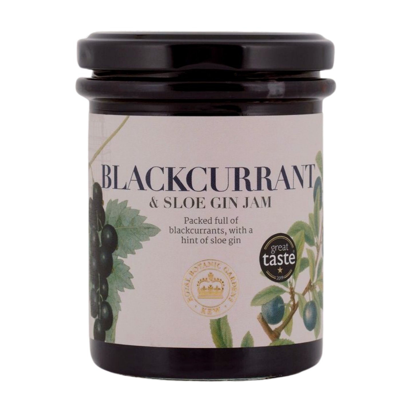 RBG Kew Blackcurrant & Sloe Gin Jam (225g)