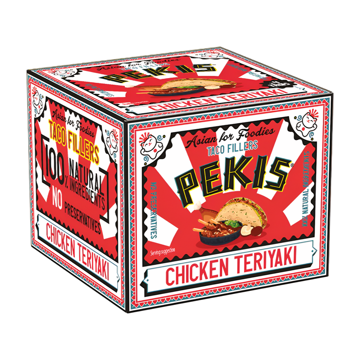 Pekis Chicken Teriyaki Taco Fillers (180g)