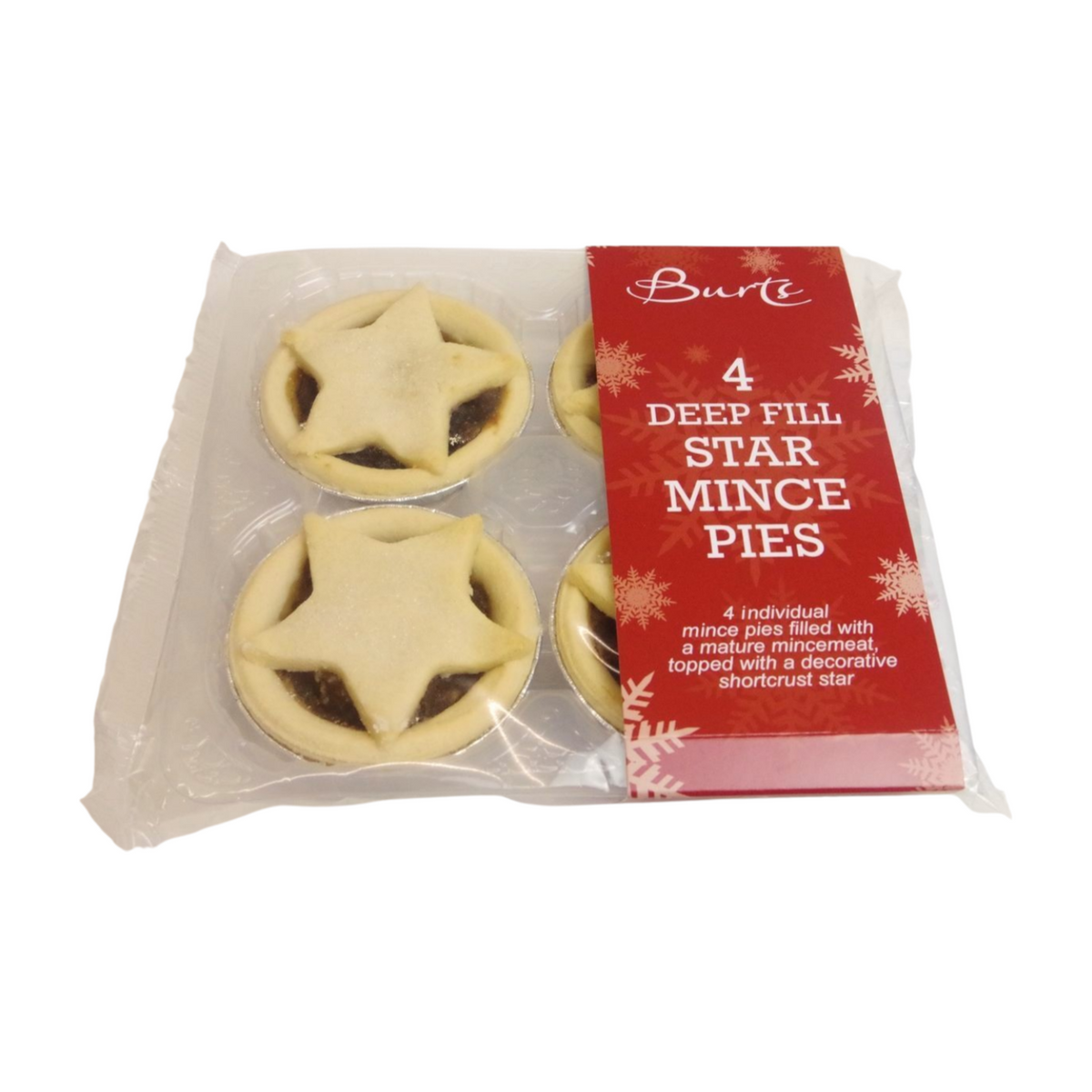 Burt's Deep Filled Star Mince Pie (300g)