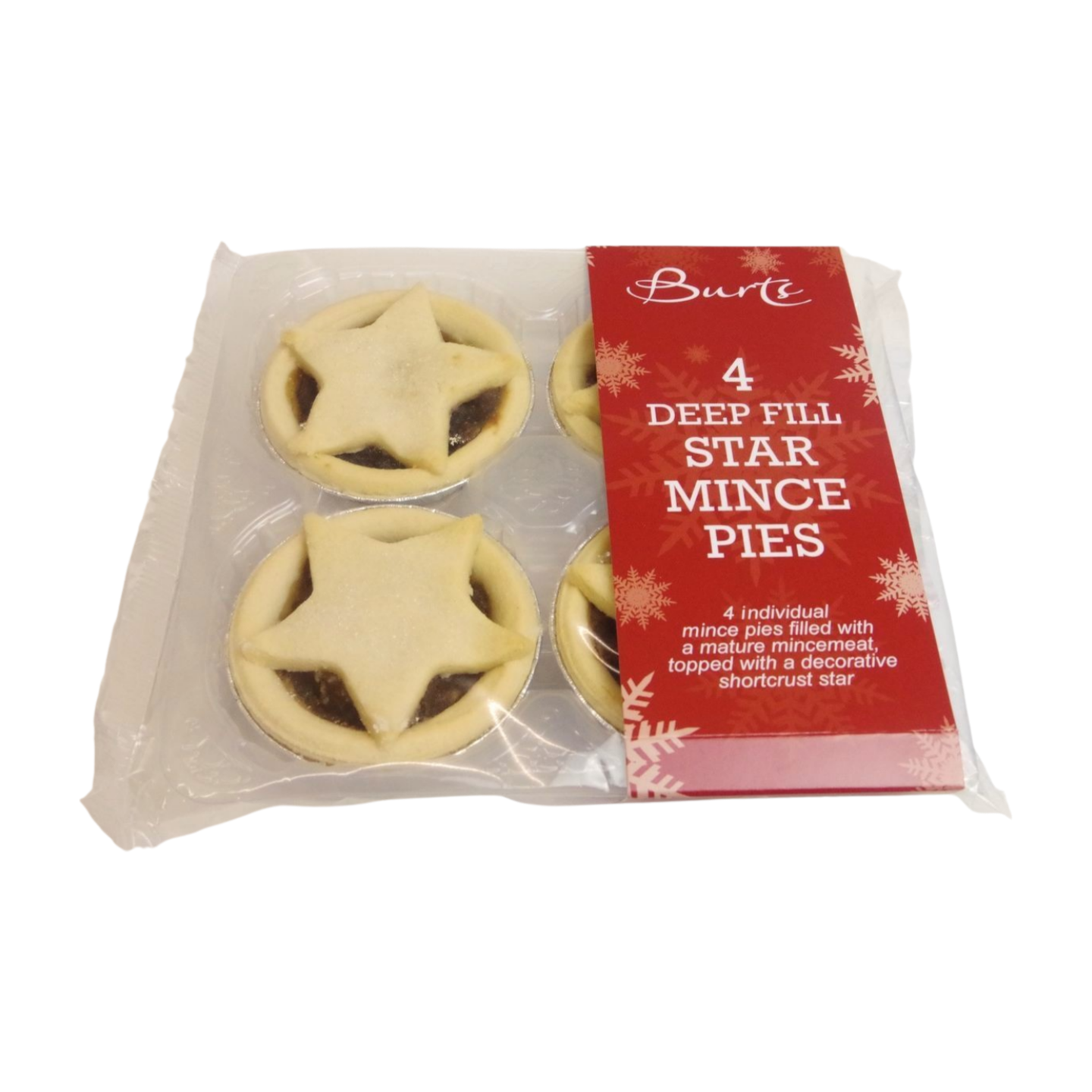 Burt's Deep Filled Star Mince Pie (300g)