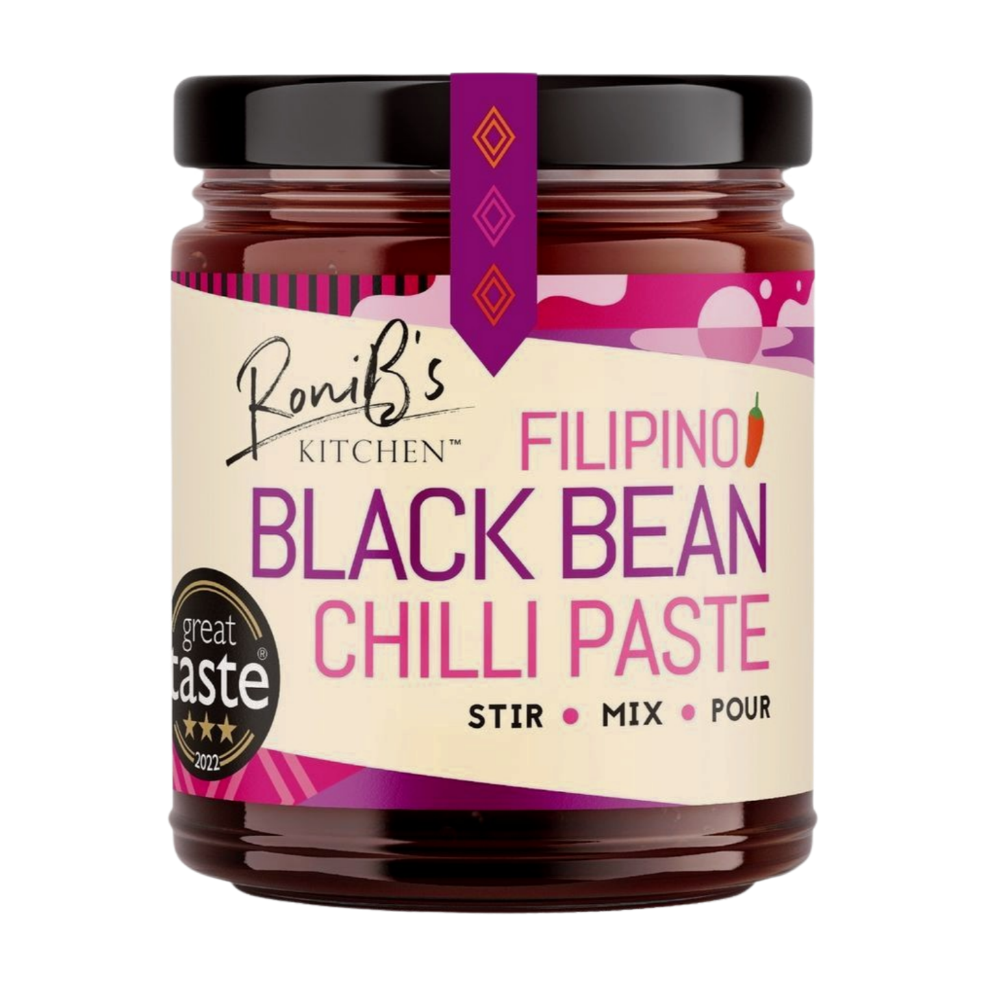RoniB's Kitchen Filipino Black Bean Chilli Paste (350g)