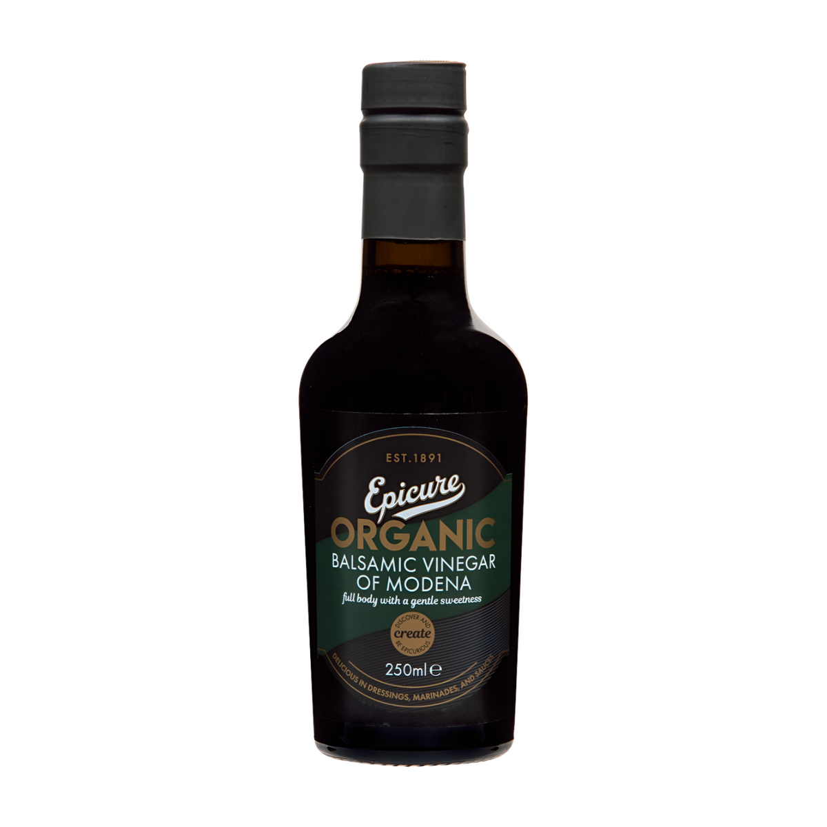 Epicure Organic Balsamic Vinegar of Modena (250ml)