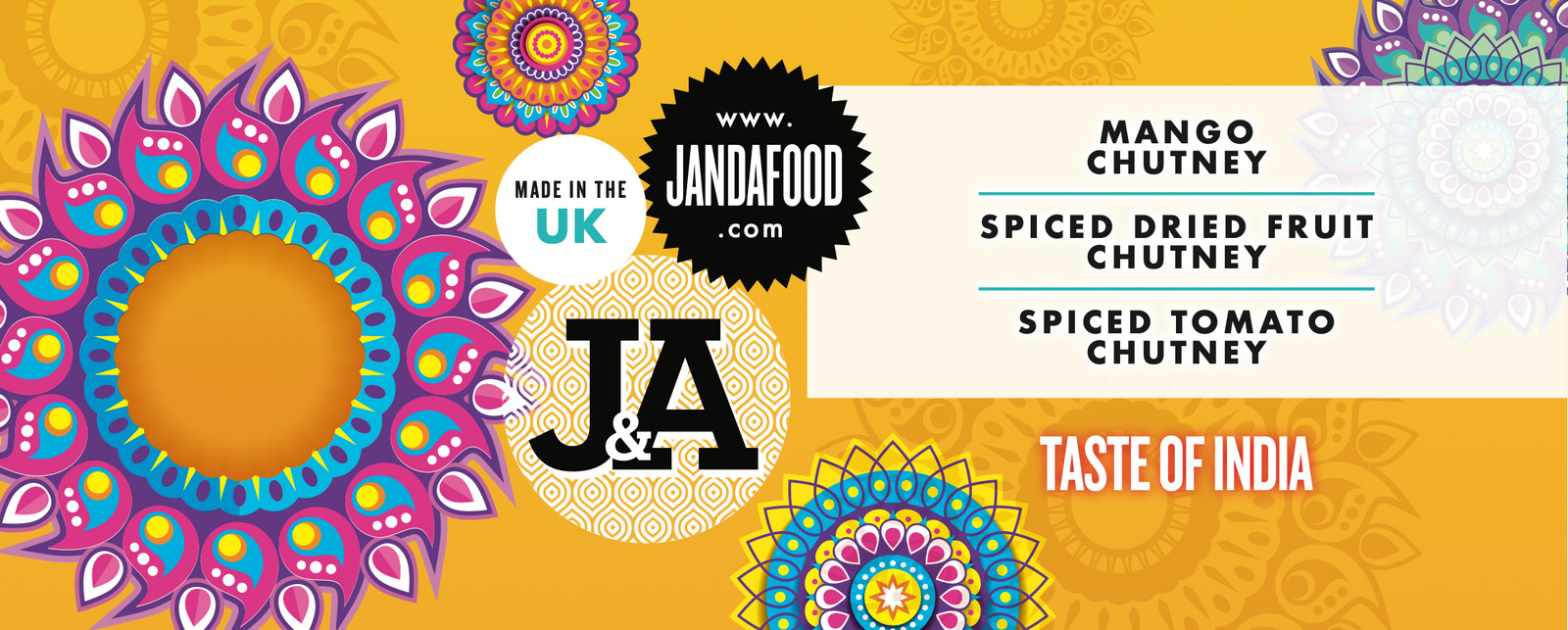 J&A Taste of India (590g)