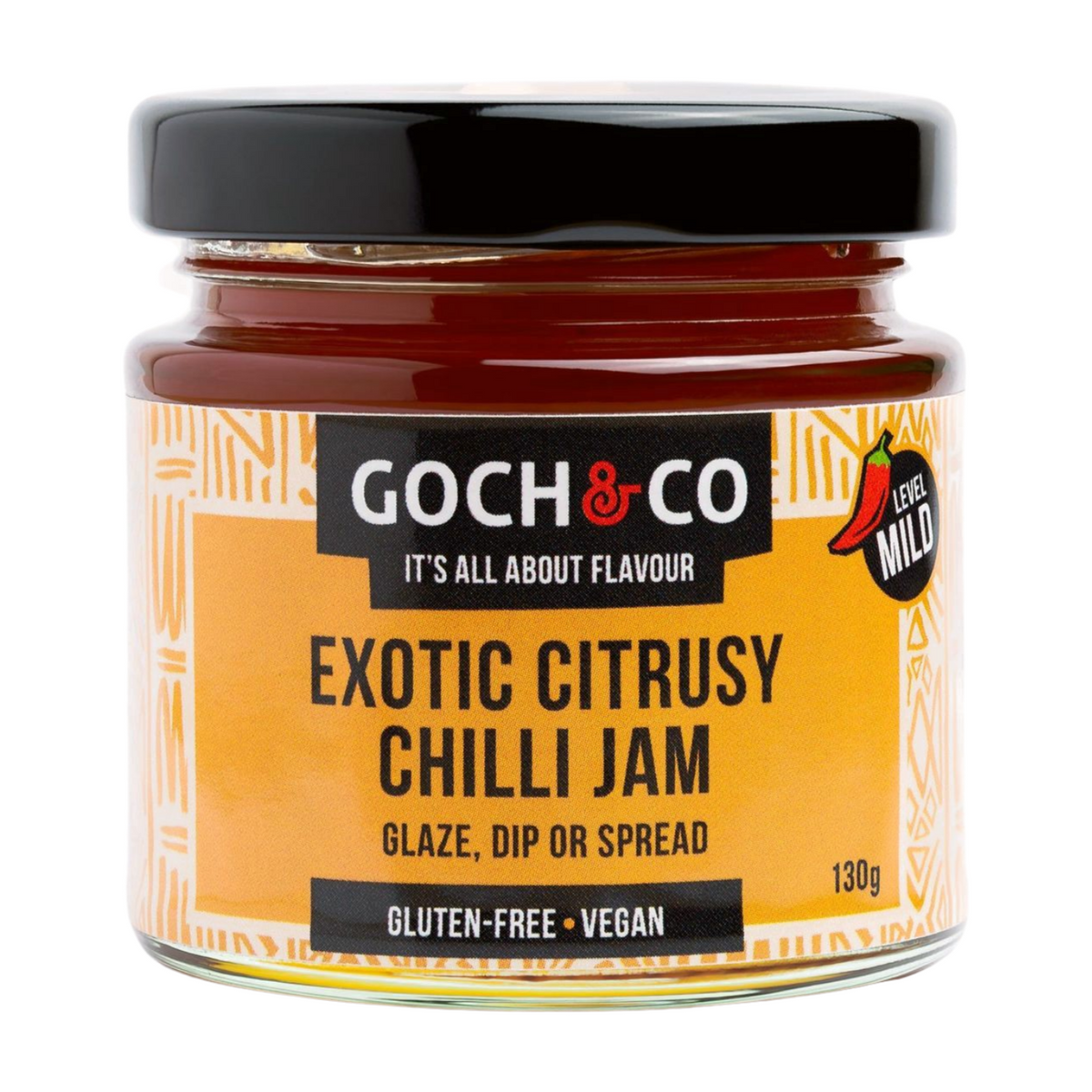 Goch & Co Exotic Citrusy Chilli Jam (130g)