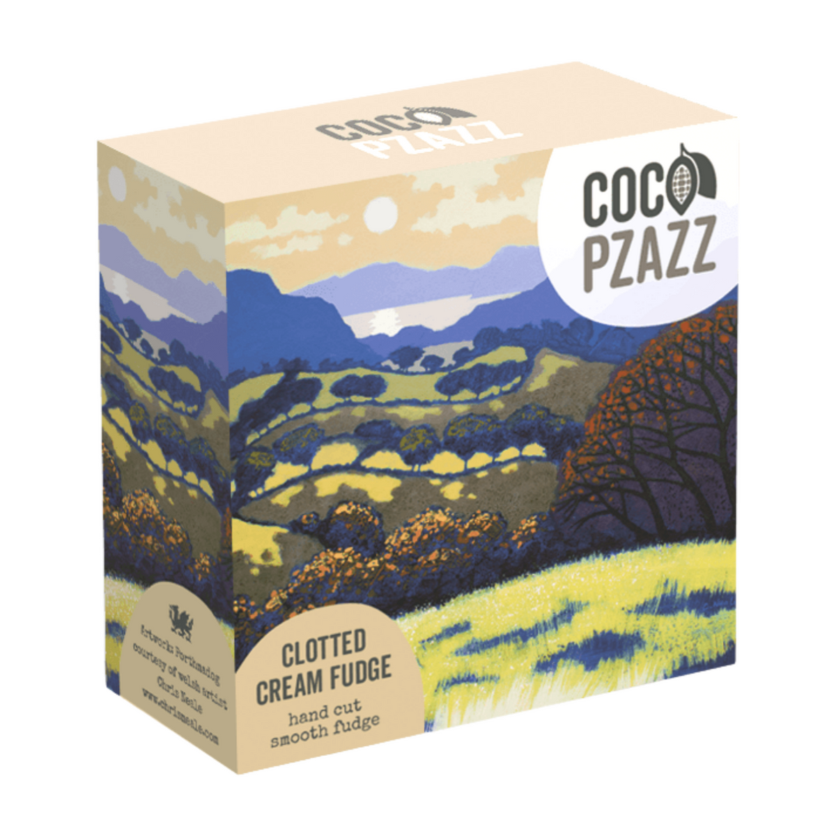 Coco Pzazz 'Chris Neale' Clotted Cream Fudge (150g)