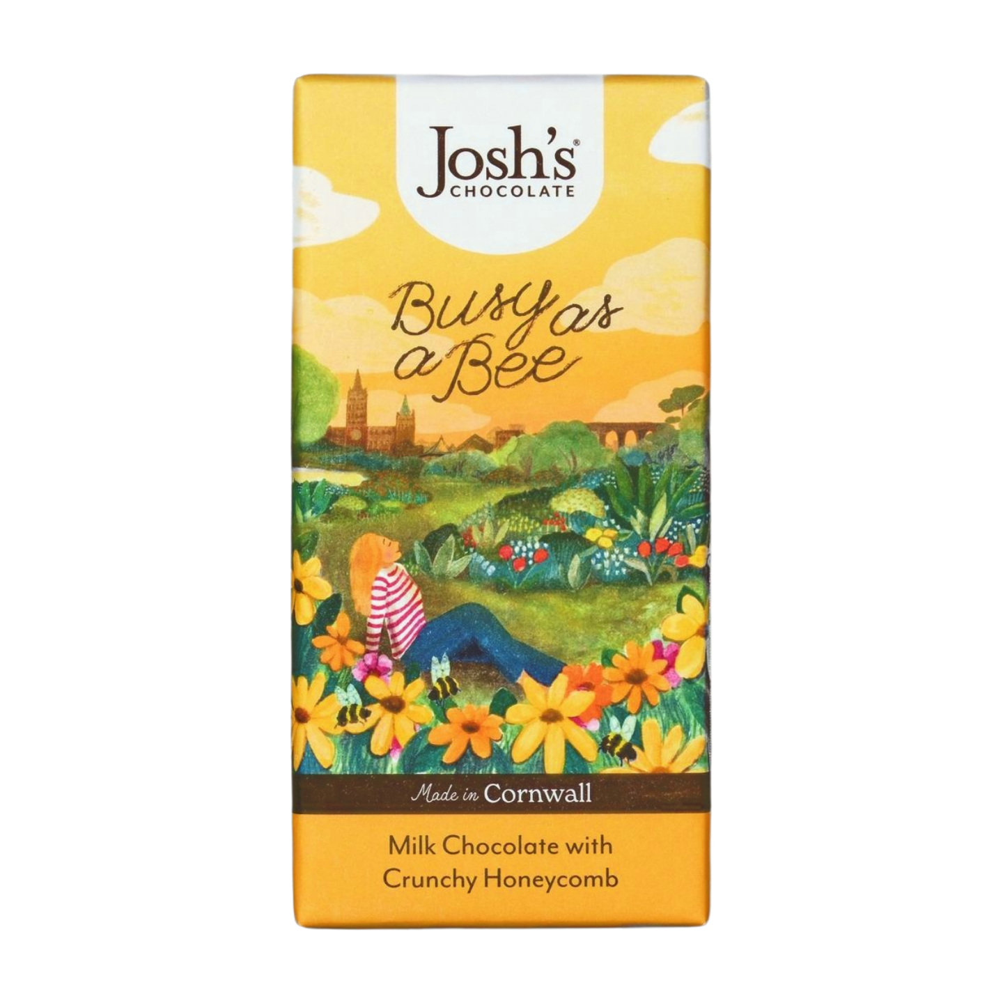 Josh's Chocolate Milk Chocolate Bar with Crunchy Honeycomb (90g)