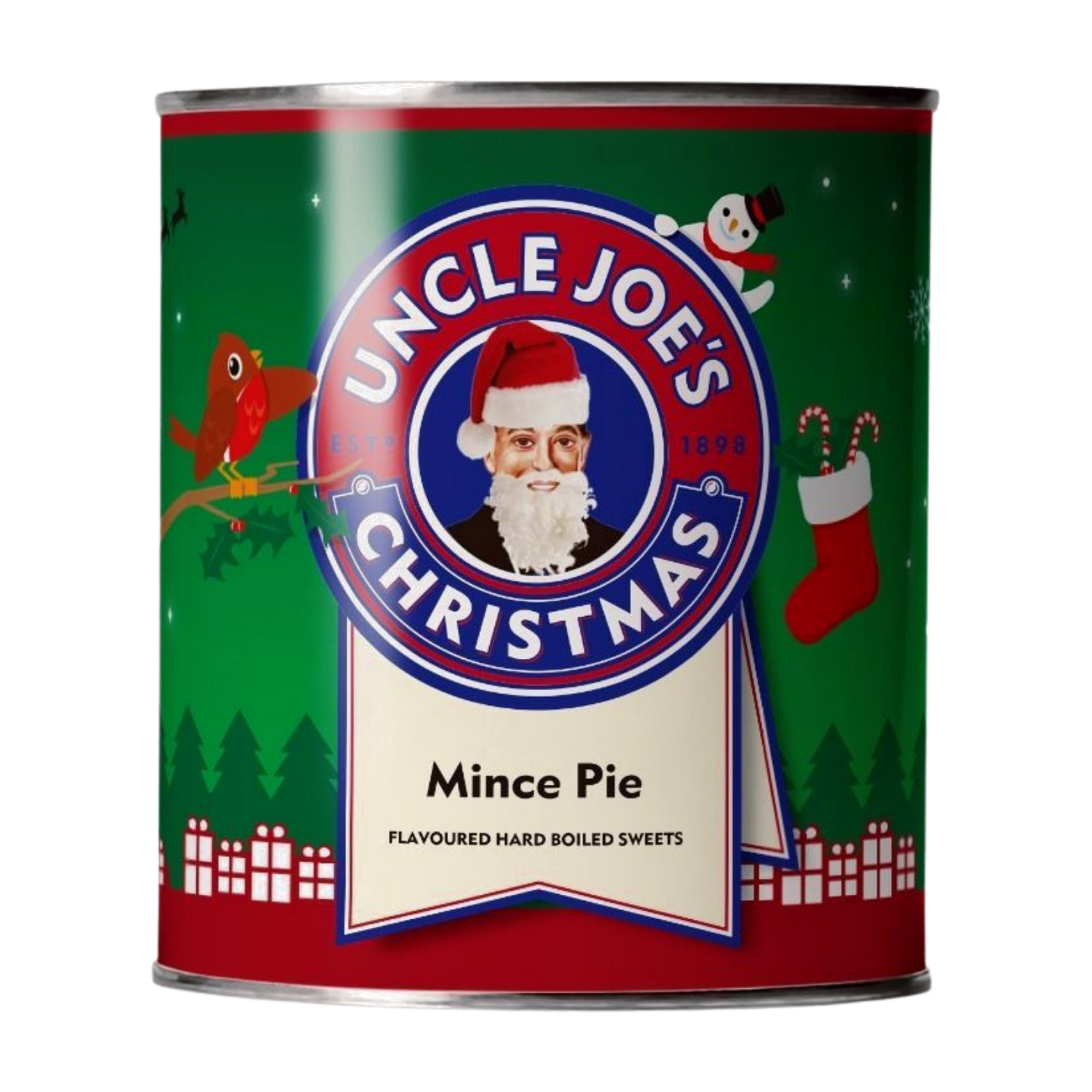 Uncle Joe's Mince Pie Flavoured Boiled Sweets (120g)