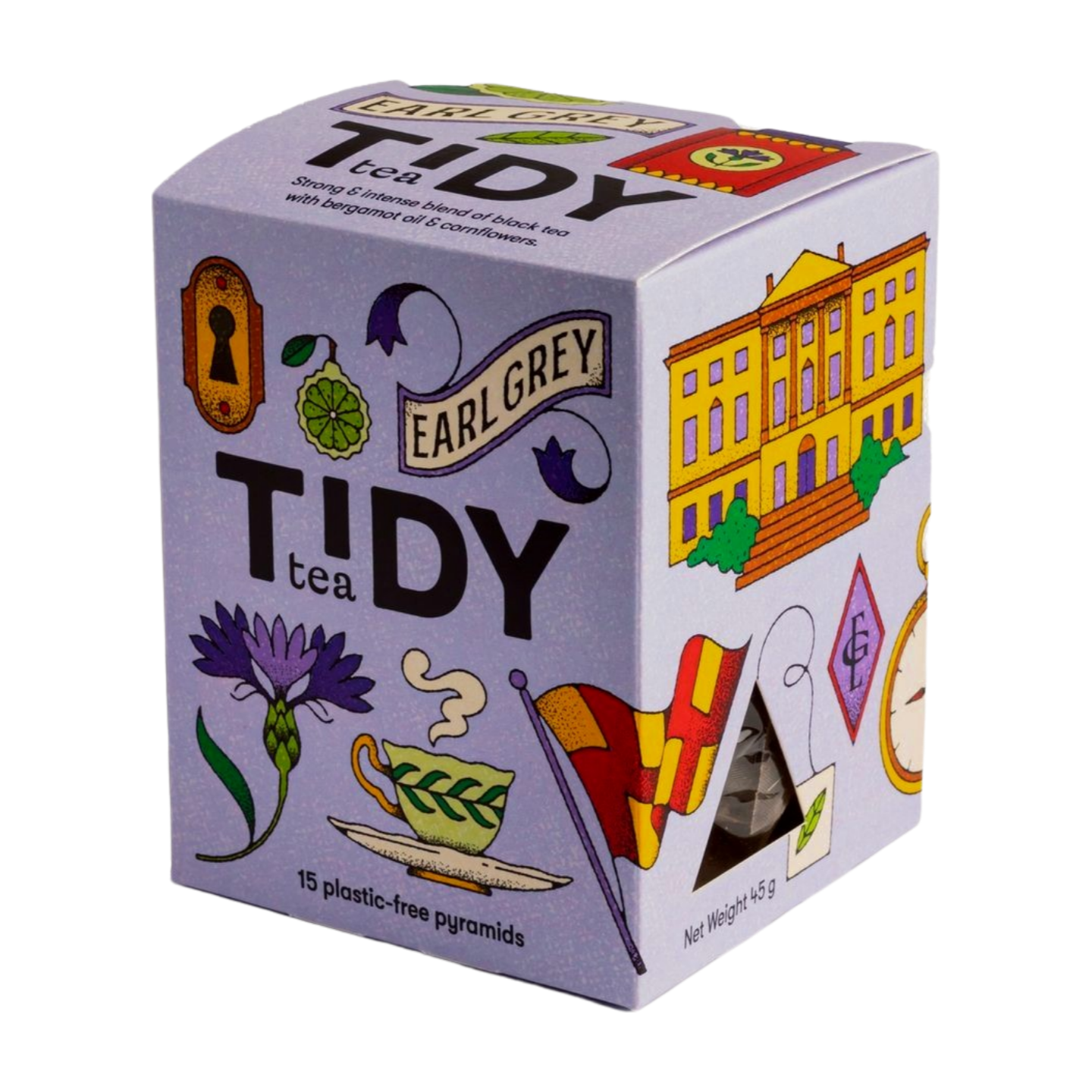 Tidy Tea Earl Grey Tea (15 Pyramids)