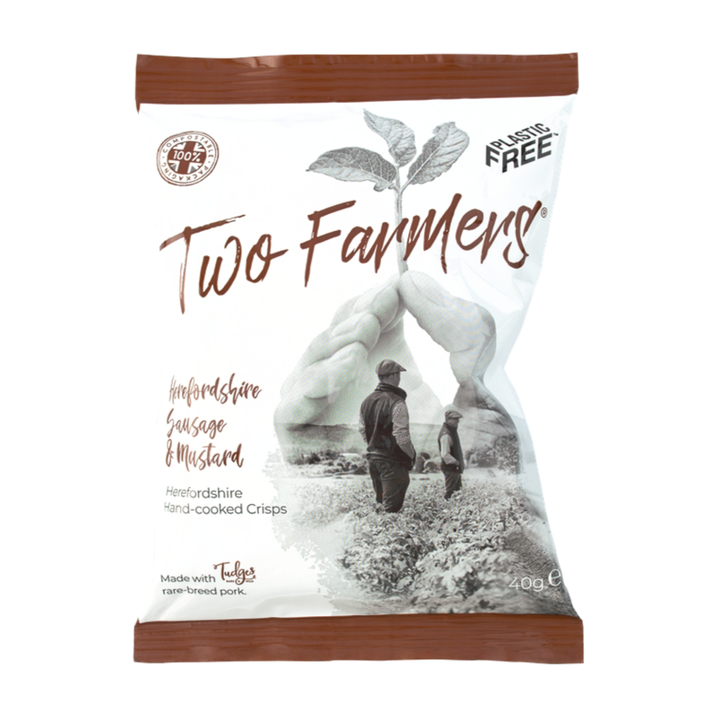 Two Farmers Herefordshire Sausage & Mustard Crisps (40g)