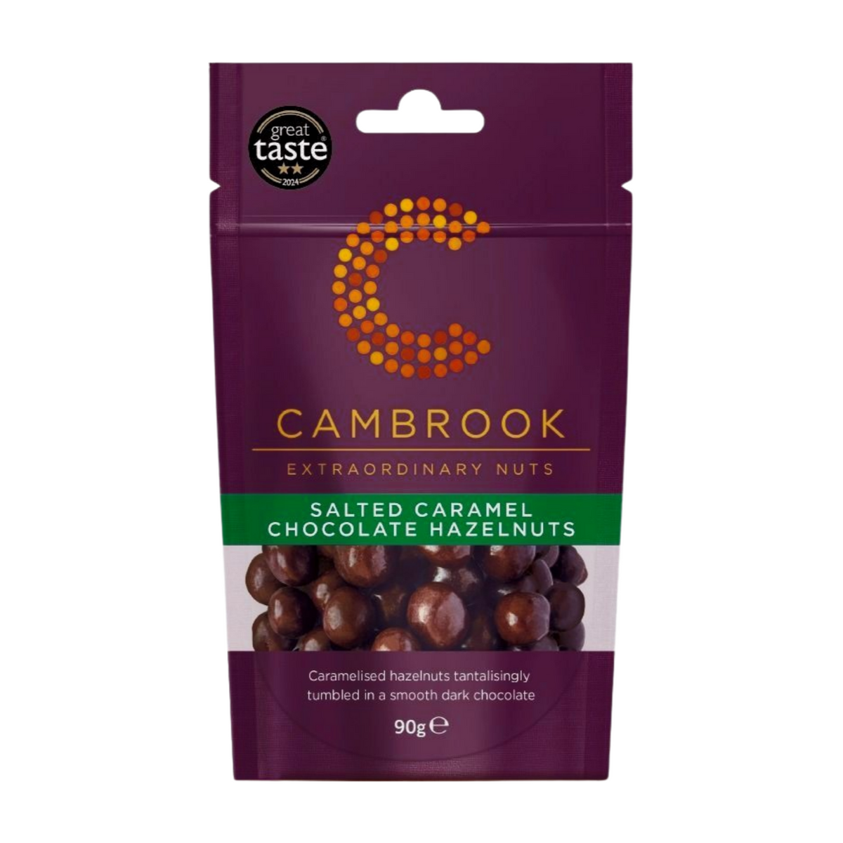Cambrook Salted Caramel Chocolate Hazelnuts (90g)