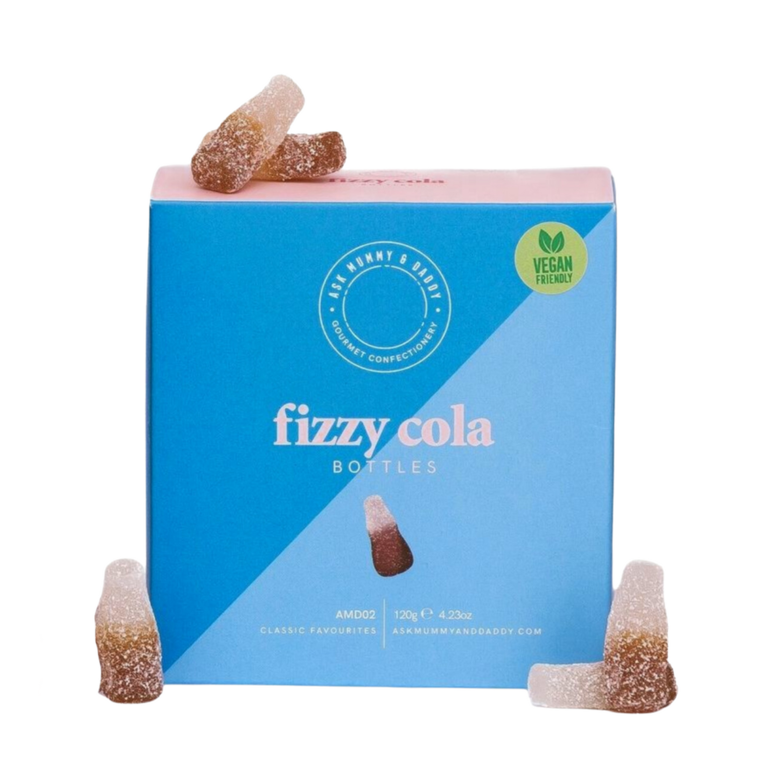 Ask Mummy & Daddy  Fizzy Cola Bottles (120g)