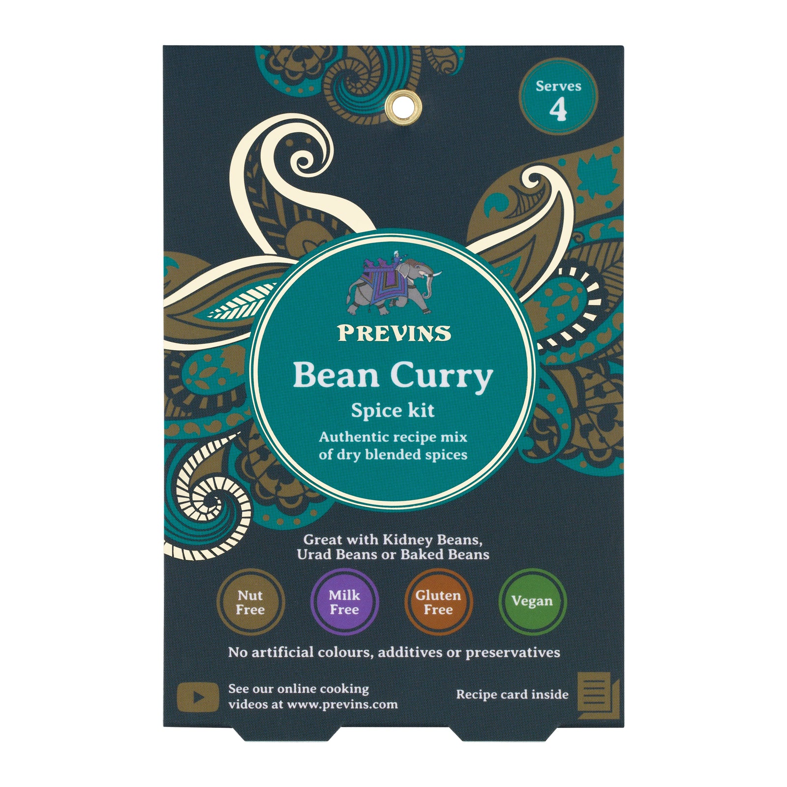 Previns Bean Curry Spice Kit (9g)