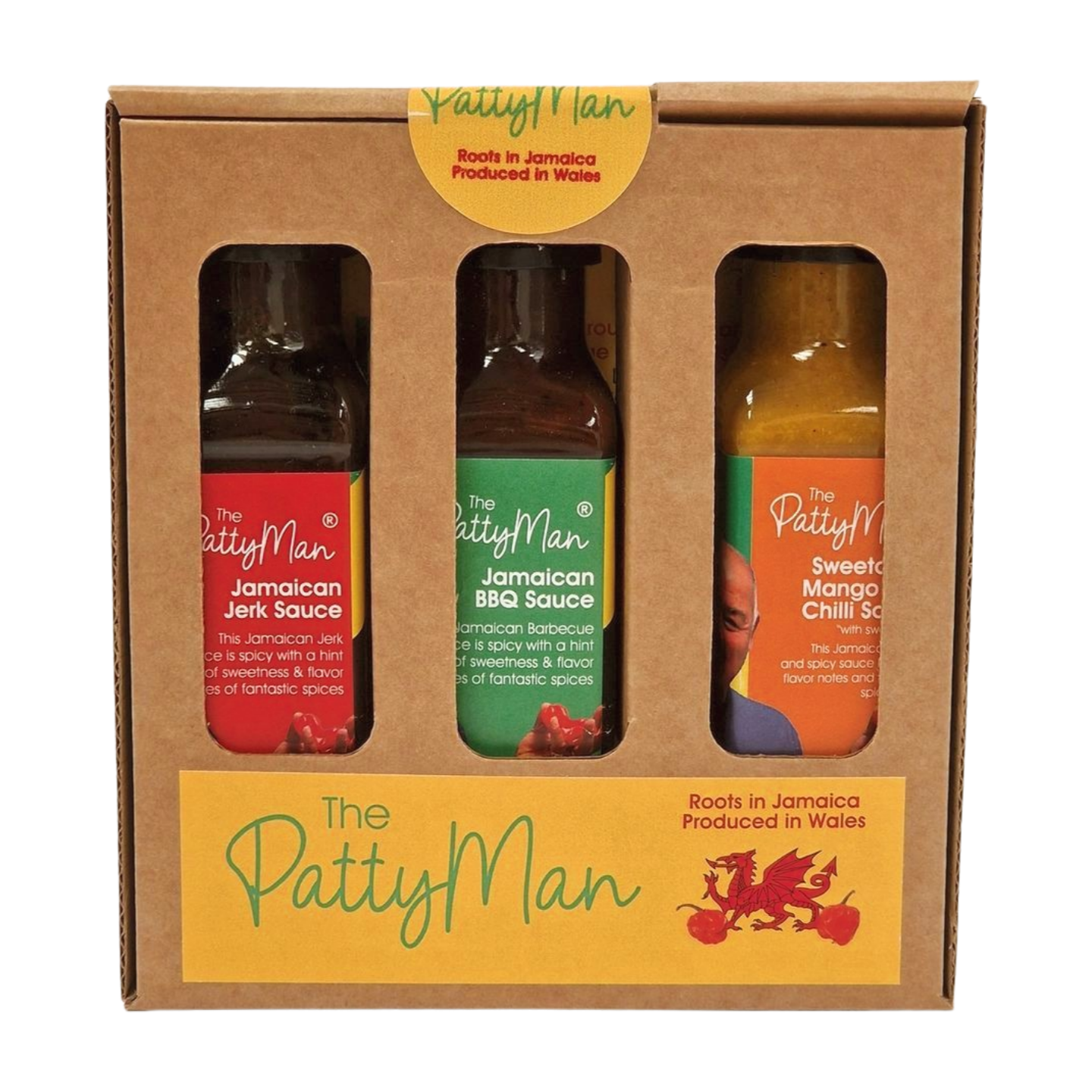 The Patty Man Triple Sauce Gift Set (330g)