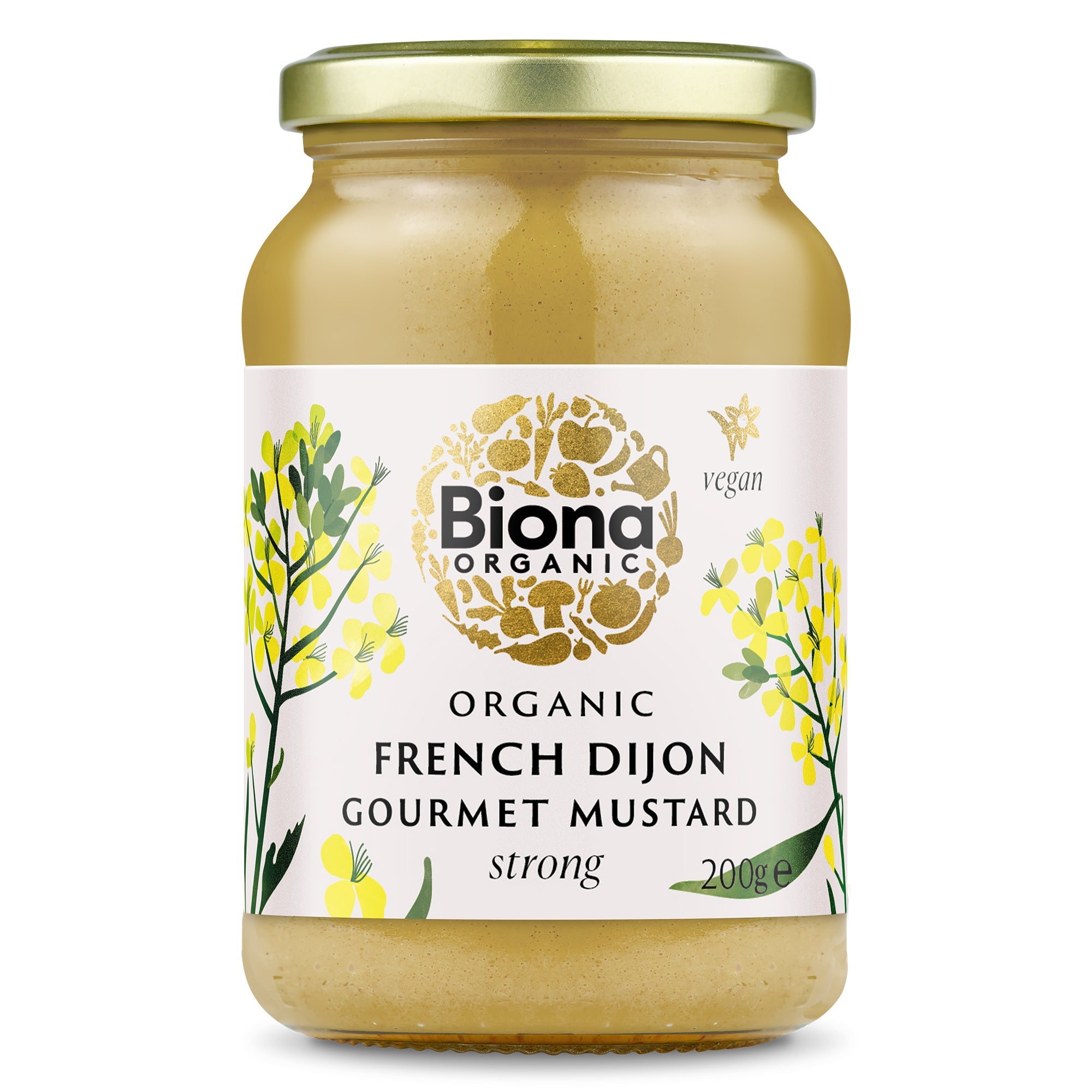Biona Organic French Dijon Mustard (200g)
