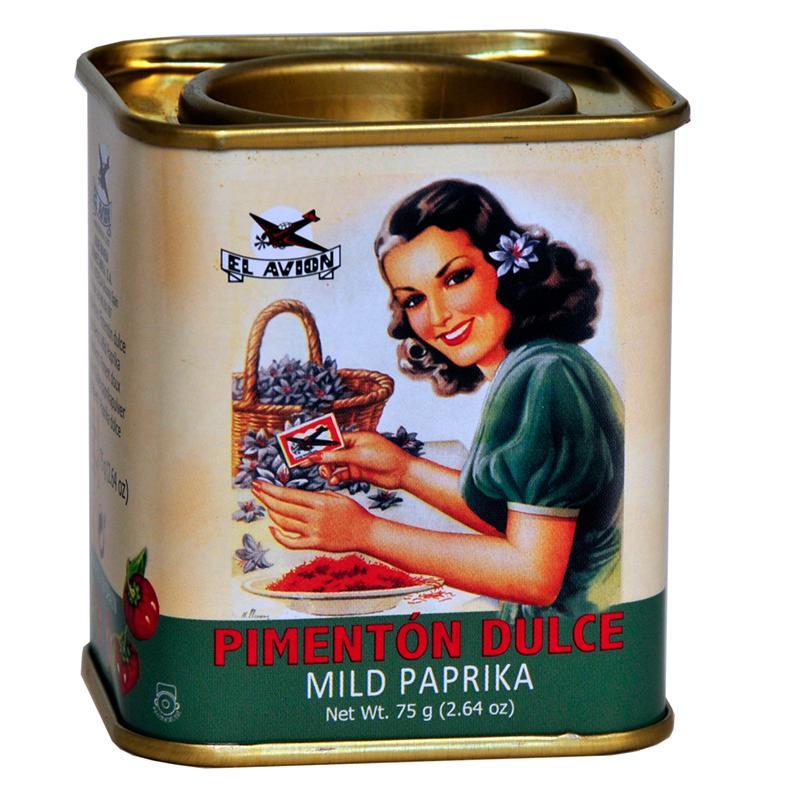 El Avion Vintage Mild Paprika in Retro Tin (75g)