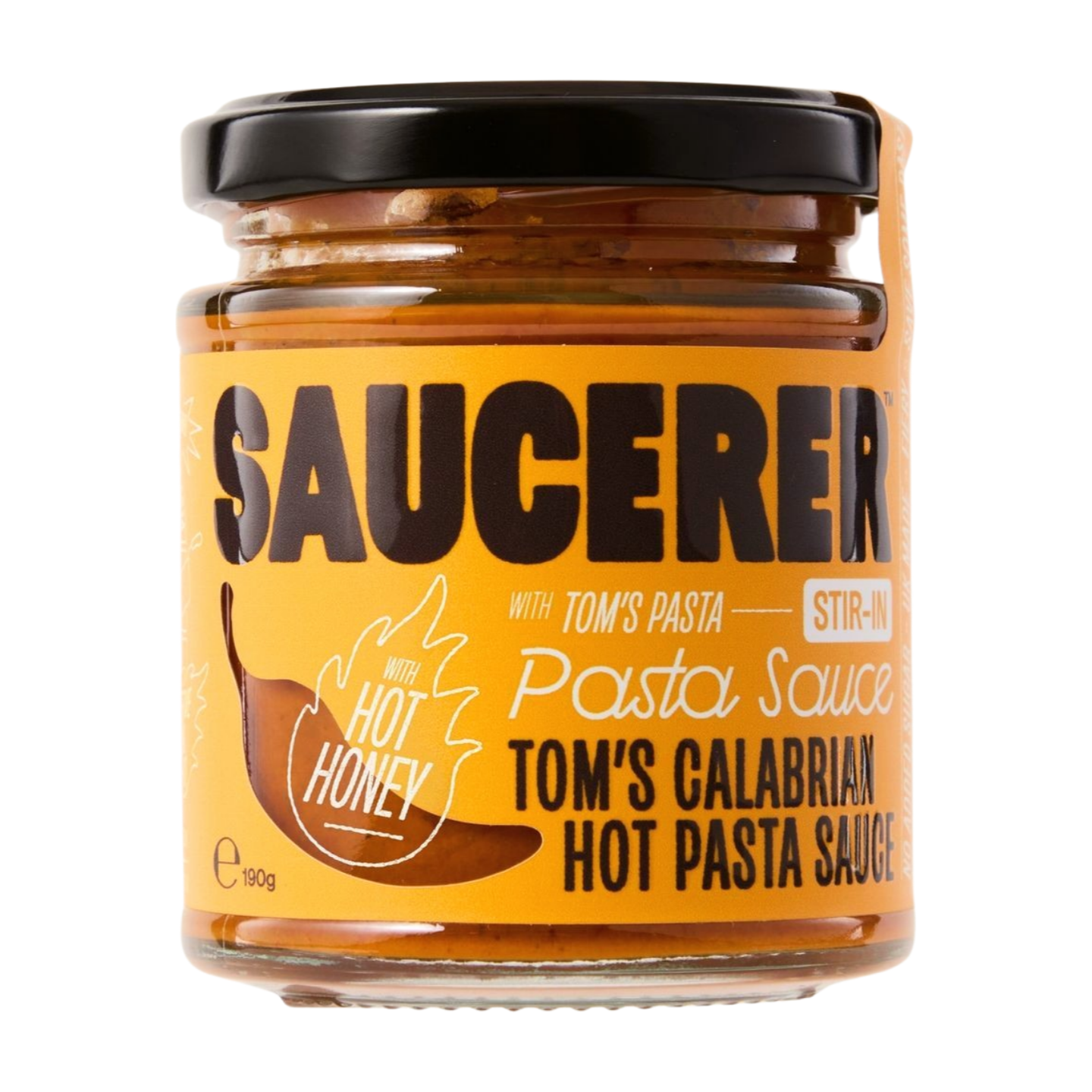 Saucerer Tom's Calabrian Hot Pasta Sauce (190g)