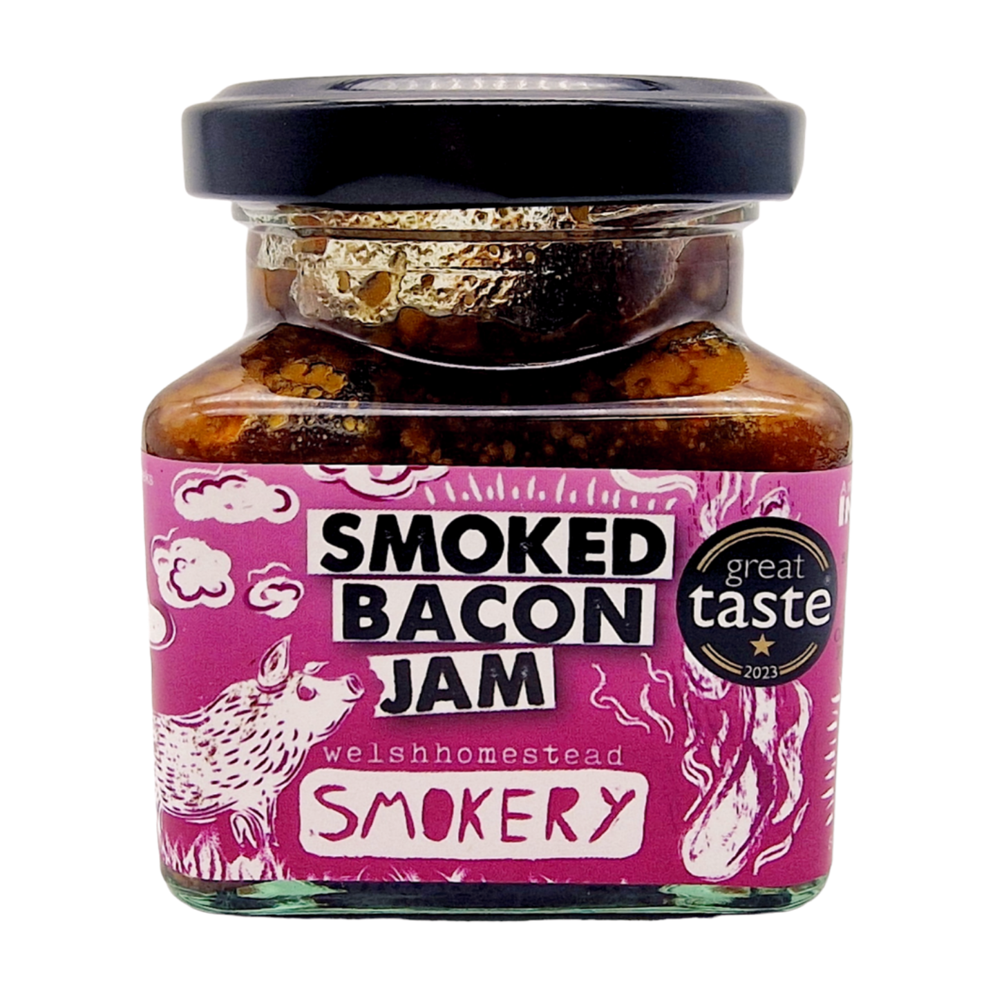 Welshhomestead Smokery Smoked Bacon Jam (128g)