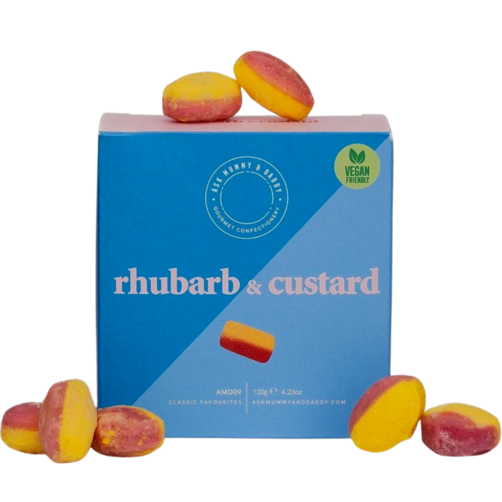 Ask Mummy & Daddy Rhubarb & Custard (120g)