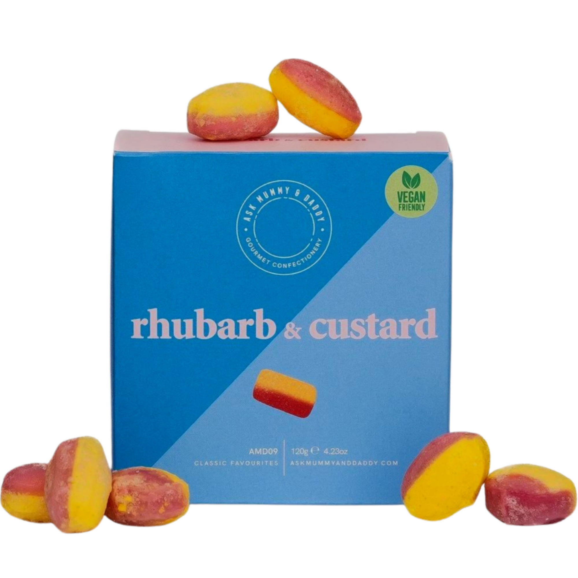 Ask Mummy & Daddy Rhubarb & Custard (120g)