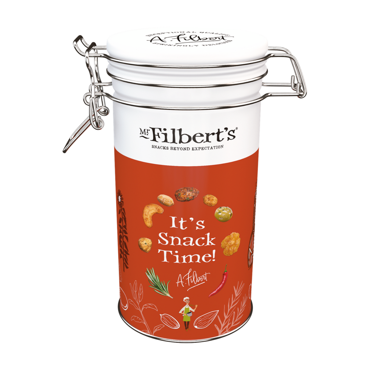 Mr Filbert's It's Snack Time! Indulgent Snacks Selection Tin (300g)
