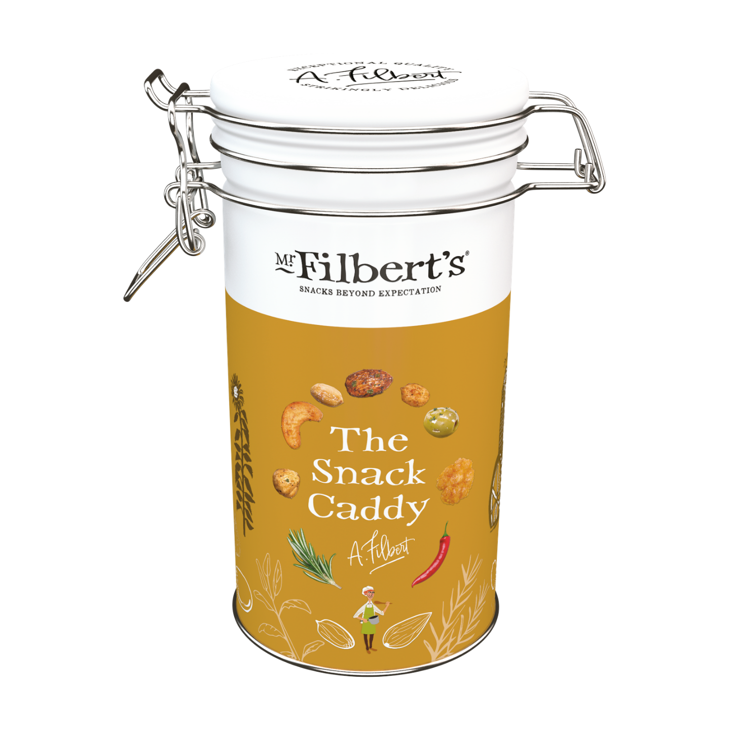Mr Filbert's The Snack Caddy Non-Nut Snacks Selection Tin (300g)