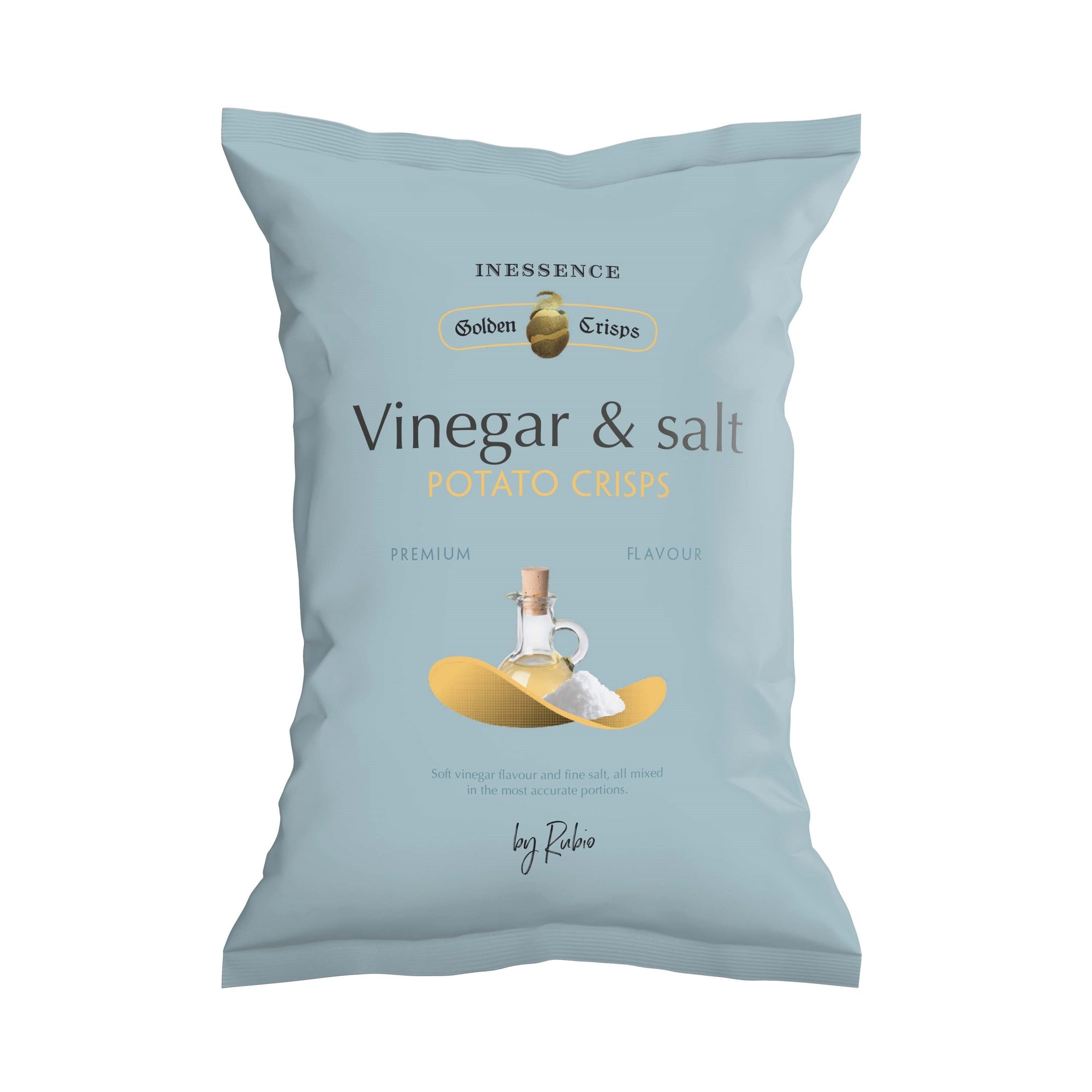 Inessence Vinegar & Salt Potato Chips (125g)