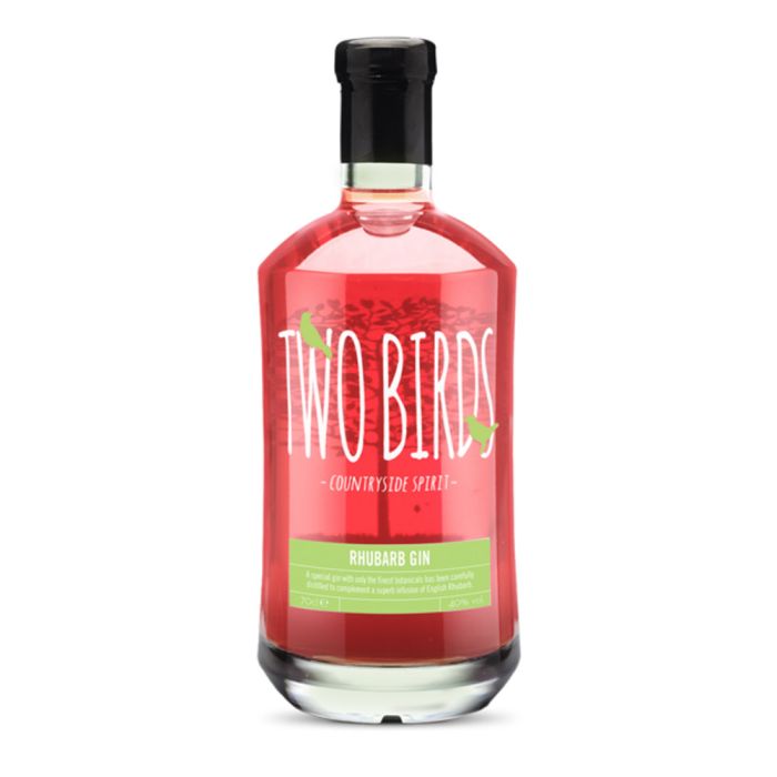 Two Birds Rhubarb Gin 40% abv 70cl