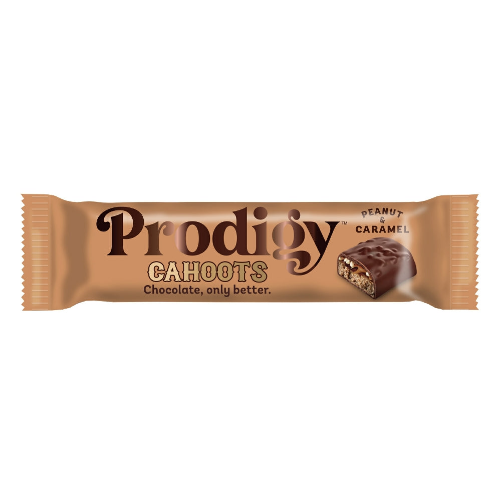 Prodigy Peanut & Caramel Cahoots Chocolate Bar (45g)