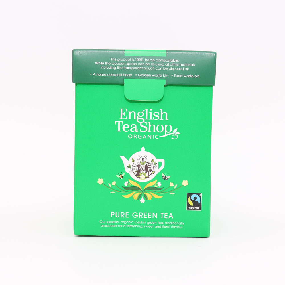 English Tea Shop Organic Pure Green Whole Leaf Tea (80g)