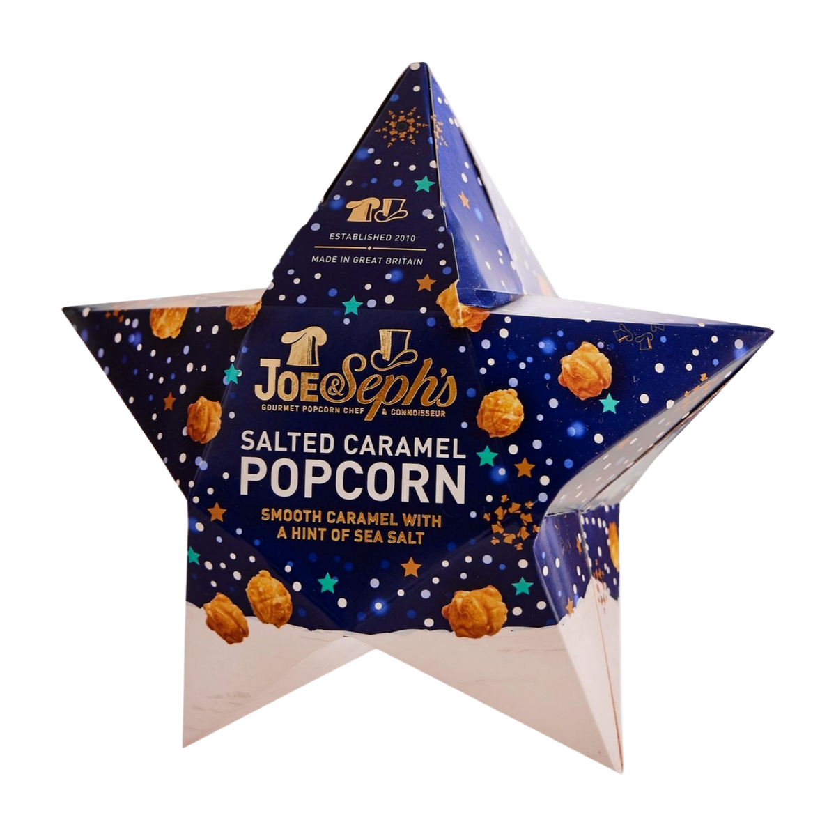 Joe & Seph's Salted Caramel Popcorn Star Mini Gift Box (32g)