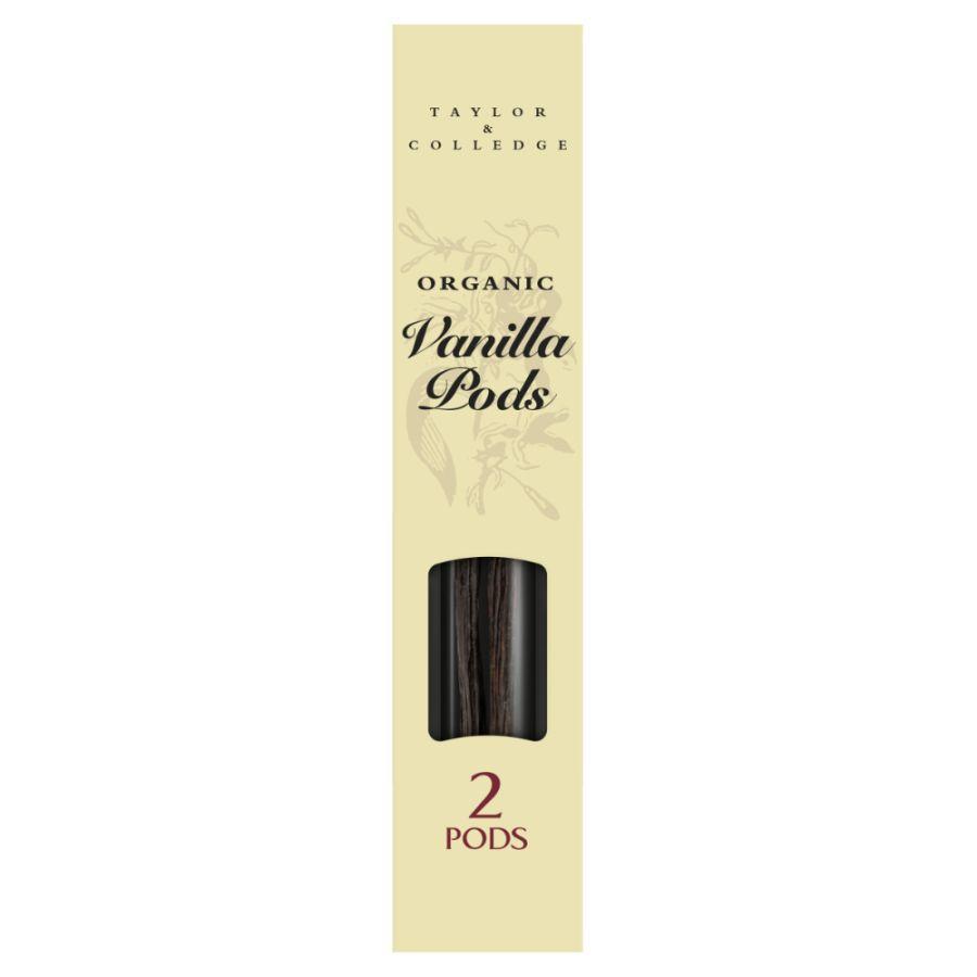 Taylor & Colledge Organic Vanilla Pods (4g)