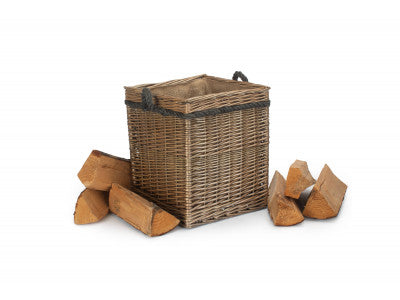 SIZE 1 ANTIQUE WASH SQUARE STORAGE BASKET