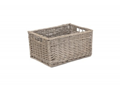 LARGE ANTIQUE WASH STORAGE BASKET