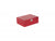 12" RED WOODEN BOX