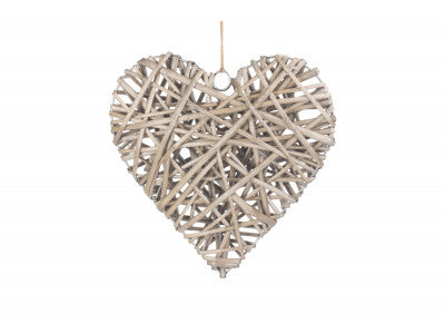 LARGE FULL ANTIQUE WASH HEART