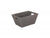 DEEP GREY PAPER ROPE TRAY - LARGE