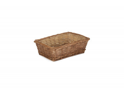 LARGE TAPERED SPLIT WILLOW TRAY