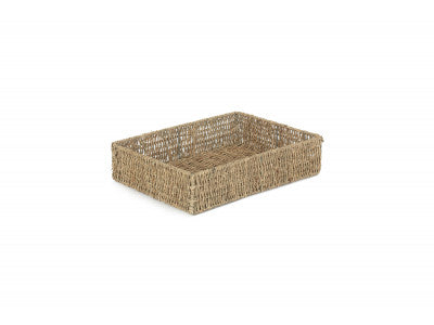 LARGE RECTANGULAR SEAGRASS TRAY