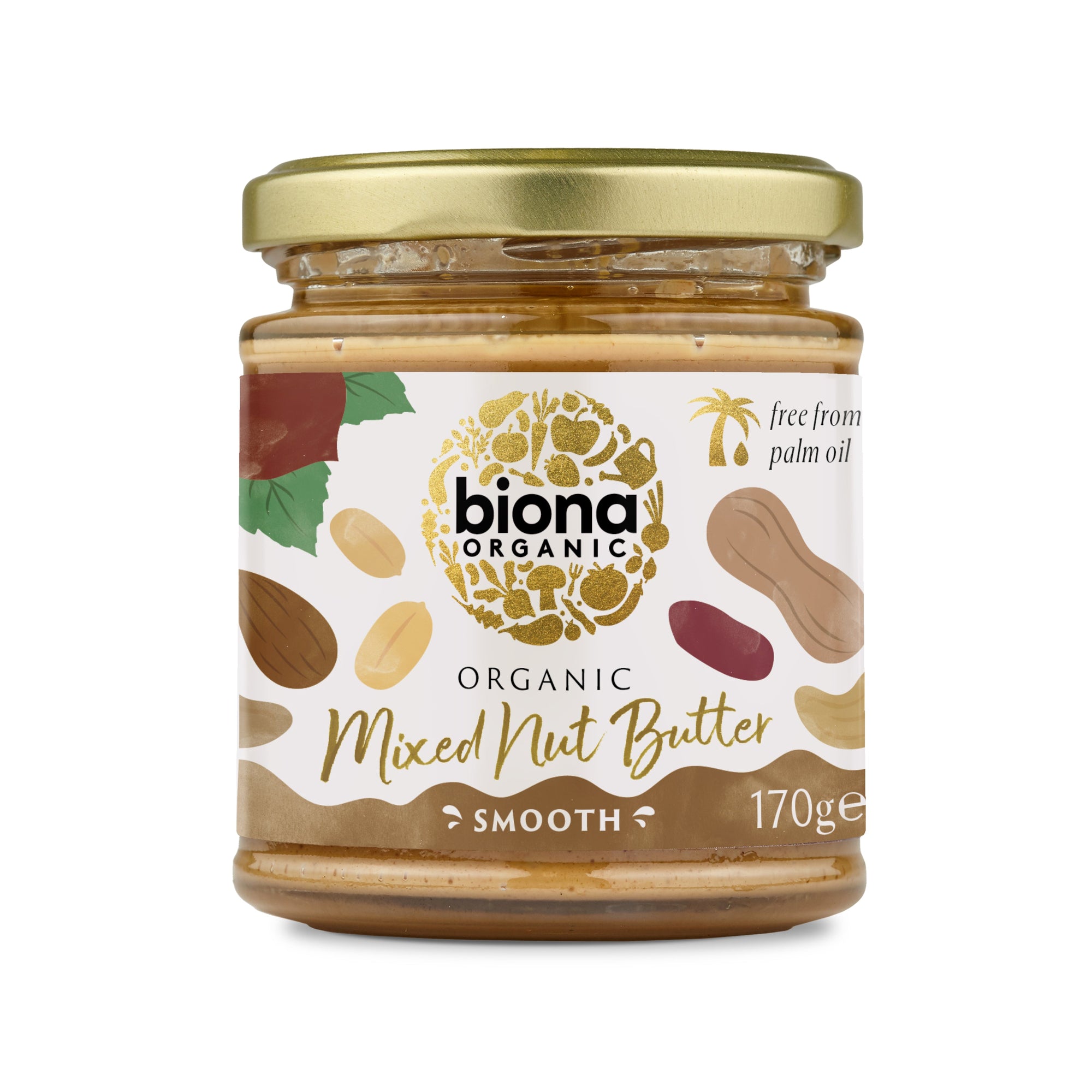 Biona Organic Mixed Nut Butter (170g)