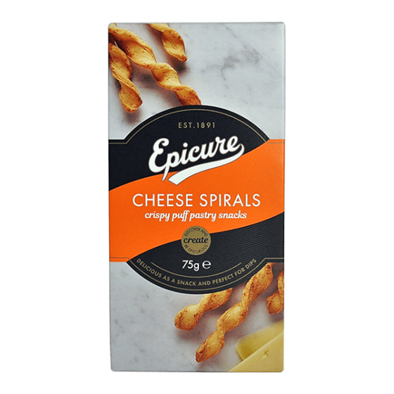 Epicure Cheese Spirals (75g)