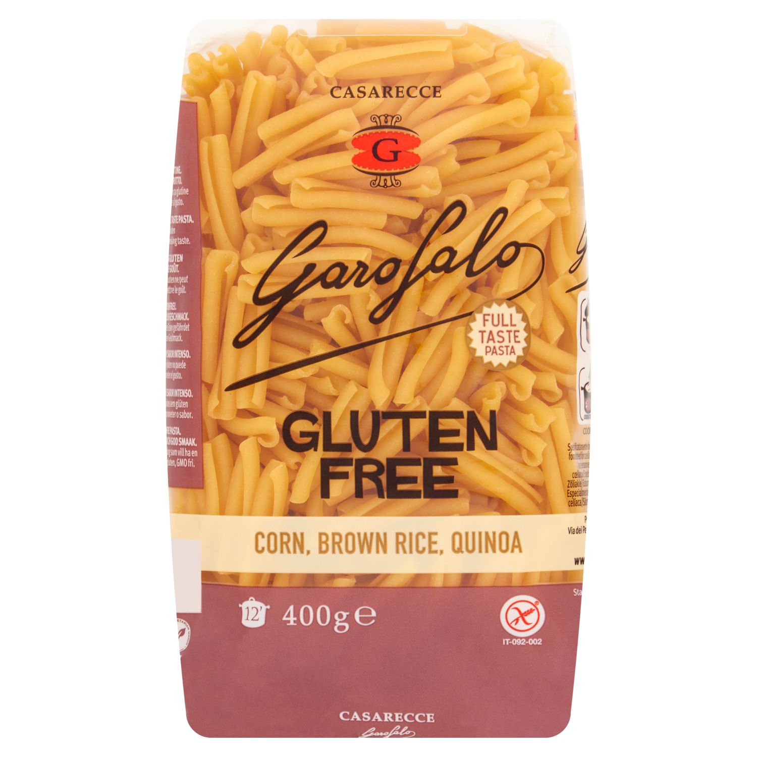 Garofalo Gluten Free Casarecce (400g)