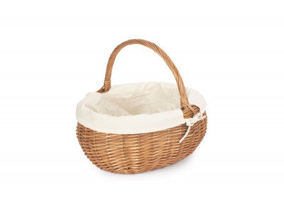 LARGE DELUXE SHOPPER with WHITE LINING