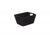 DEEP BLACK PAPER ROPE TRAY - SMALL