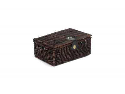 14" CHOCOLATE BROWN HAMPER