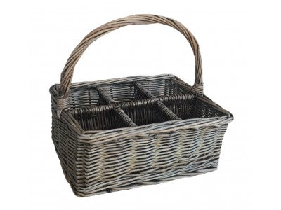 ANTIQUE WASH RECTANGULAR 6 SECTION