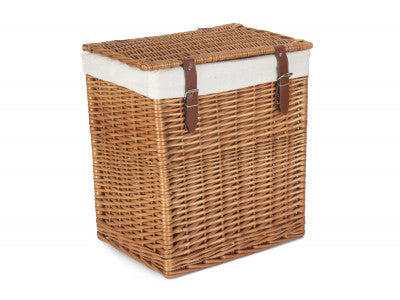 SIZE 1 - BOUTIQUE DOUBLE STEAMED WASH STORAGE LAUNDRY HAMPER with LINING