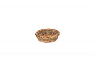 MEDIUM UNPEELED WILLOW ROUND TRAY