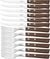 Tramontina Churrasco Set of 12 Steak Knives and Forks Brown Wood by The Pop Up Deli - The Pop Up Deli